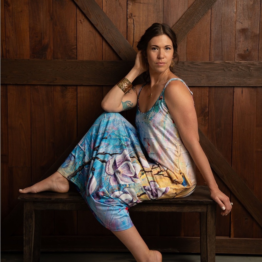The Behold Collection Sleeveless Dress with Pockets by Sarah Camille Art